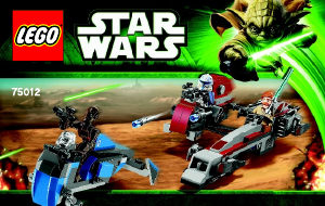 Bedienungsanleitung Lego set 75012 Star Wars BARC Speeder with Sidecar