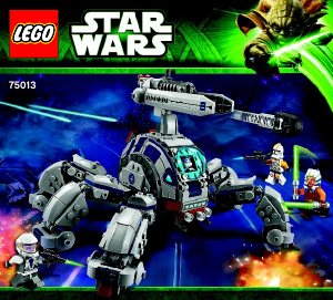 Manual de uso Lego set 75013 Star Wars Umbaran MHC