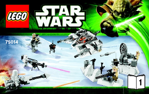 Bedienungsanleitung Lego set 75014 Star Wars Battle of Hoth