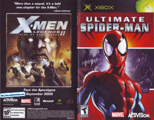 Handleiding Microsoft Xbox Ultimate Spiderman