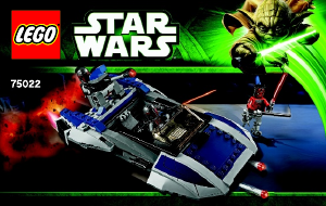 Bruksanvisning Lego set 75022 Star Wars Mandalorian Speeder