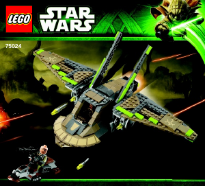 Handleiding Lego set 75024 Star Wars HH-87 starhopper