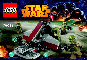 Manuál Lego set 75035 Star Wars Kashyyyk Troopers