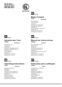 Manual Hotpoint-Ariston FHR 640 (OW)/HA S Forno
