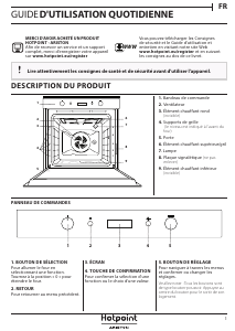 Mode d’emploi Hotpoint-Ariston FI6 864 SP IC HA Four