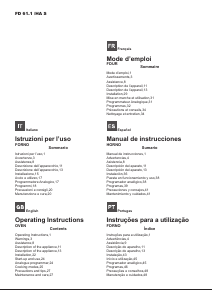 Mode d’emploi Hotpoint-Ariston FD 61.1 (WH)/HA S Four