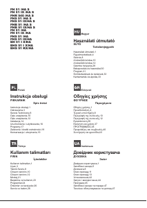 Käyttöohje Hotpoint-Ariston FH 51 (WH)/HA S Uuni