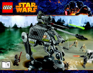 Käyttöohje Lego set 75043 Star Wars AT-AP