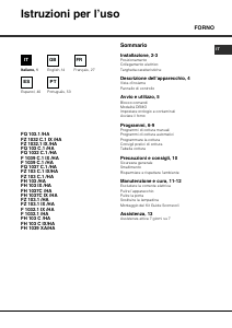 Manual de uso Hotpoint-Ariston FH 1039 XA/HA Horno