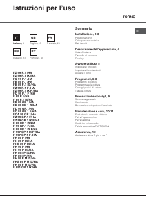 Mode d’emploi Hotpoint-Ariston F 99 GP.1 IX F /HA Four
