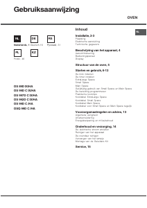 Bedienungsanleitung Hotpoint-Ariston OS 992D C IX /HA Backofen