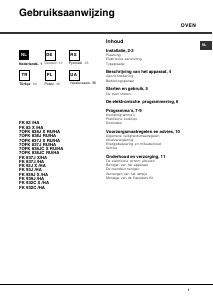 Instrukcja Hotpoint-Ariston FK 939J X/HA Piekarnik