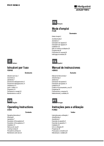 Manual Hotpoint-Ariston FH 21 IX/HA S Oven