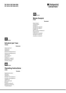 Manual Hotpoint-Ariston FK1041LP.20 X/HA(CF) Oven