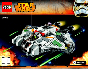 Manuale Lego set 75053 Star Wars The ghost