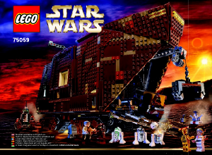 Bruksanvisning Lego set 75059 Star Wars Sandcrawler