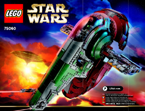 Manual Lego set 75060 Star Wars Slave I