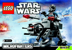 Bruksanvisning Lego set 75075 Star Wars AT-AT