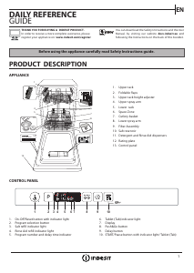 Manual Indesit DSIC 3T117 C Dishwasher