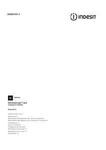 Manuale Indesit I6GSH1AF(W)/I Cucina