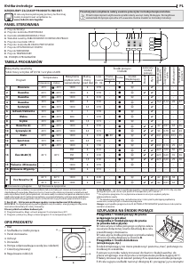 Instrukcja Indesit MTWSA 61051 W PL Pralka