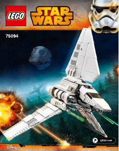 Manual Lego set 75094 Star Wars Imperial shuttle Tydirium