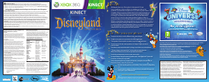 Handleiding Microsoft Xbox 360 Kinect Disneyland Adventures