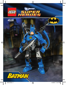 说明书 乐高 set 4526 超级英雄 Batman