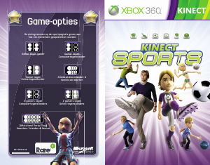 Handleiding Microsoft Xbox 360 Kinect Sports