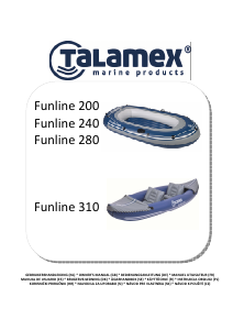 Bedienungsanleitung Talamex Funline 240 Boot