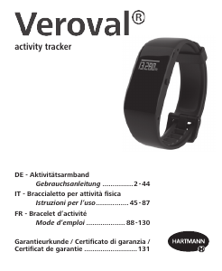 Manuale Veroval B2B-AT-41 Tracker di attività