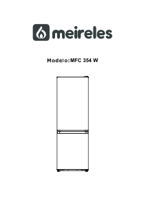 Handleiding Meireles MFC 354 W Koel-vries combinatie