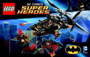 Bruksanvisning Lego set 76011 Super Heroes Batman: Man-Bats anfall