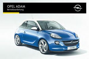 Bedienungsanleitung Opel Adam (2015)