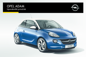 Priročnik Opel Adam (2016)