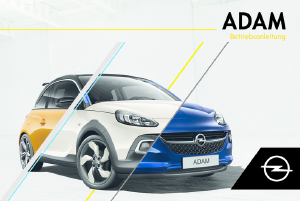 Bedienungsanleitung Opel Adam (2017)