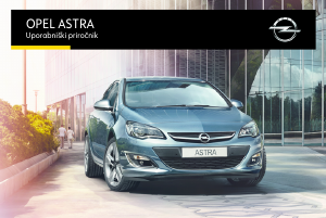 Priročnik Opel Astra (2015)