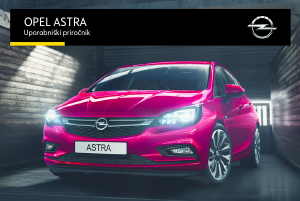 Priročnik Opel Astra (2016)