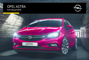 Bruksanvisning Opel Astra (2016)
