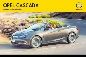 Handleiding Opel Cascada (2013)