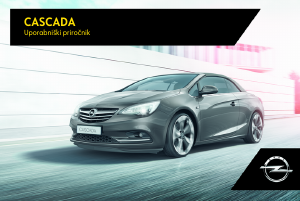 Priročnik Opel Cascada (2017)