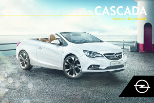 Priročnik Opel Cascada (2019)