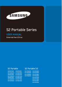 Bruksanvisning Samsung HX-MTA32DA S2 3.0 Hårddisk