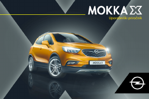 Priročnik Opel Mokka X (2018)