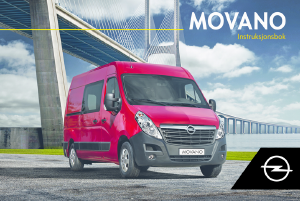 Bruksanvisning Opel Movano (2018)