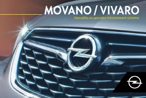 Priročnik Opel Movano (2019)