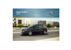 Priročnik Opel Zafira (2012)