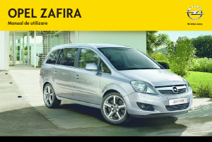Manual Opel Zafira (2013)