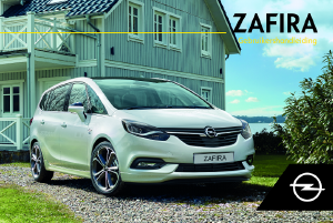 Handleiding Opel Zafira (2018)