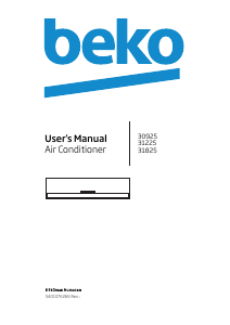 Handleiding BEKO 31825 Airconditioner